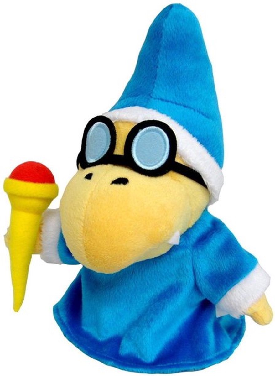 Magikoopa - Super Mario Bros Pluche Knuffel 23 cm | Nintendo Plush Toy | Speelgoed knuffeldier knuffelpop voor kinderen jongens meisjes | Luigi, Peach, Donkey Kong, Toad, Bowser, Rosalina, Yoshi